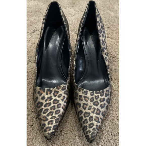 Maurices Leopard Print Women’s High Heel Pumps Size 8 Y2K Animal Print - Picture 2 of 6